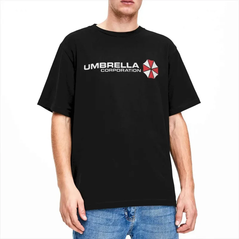 Аксессуары Y2K Umbrella Corporation рубашка для мужчин и женщин винтажная из 100% хлопка Новое