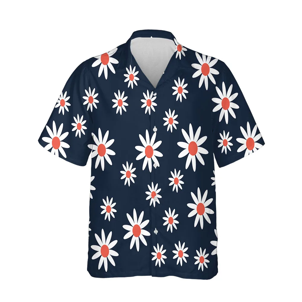Jumeast 3D Summer Beach Mens Hawaiian Shirt Short Sleeve  Festival Clothing Blouses Streetwear Oversized Breathable Men Shirt