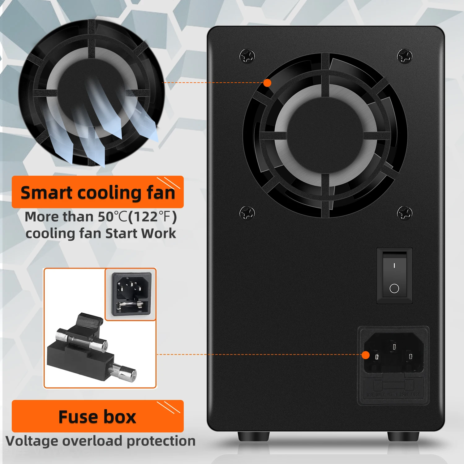 Хороший источник питания SPS305 30 В 5 А черный непрерывный Регулируемый постоянного