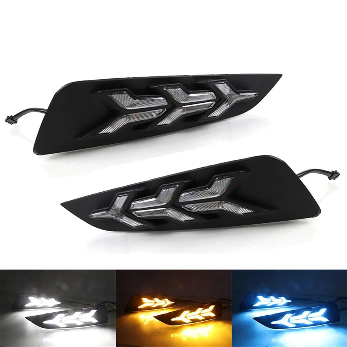 Для MG6 MG 6 2017-2019 автомобильные светодиодные противотуманные фары указатель