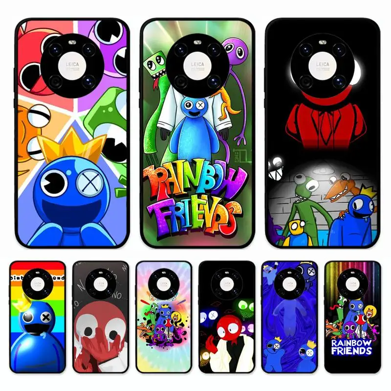 

Rainbow Friends Toy Cartoon Game Phone Case For Huawei Mate 10 20 30 40 50 lite pro Nova 3 3i 5 6 SE 7 pro 7SE