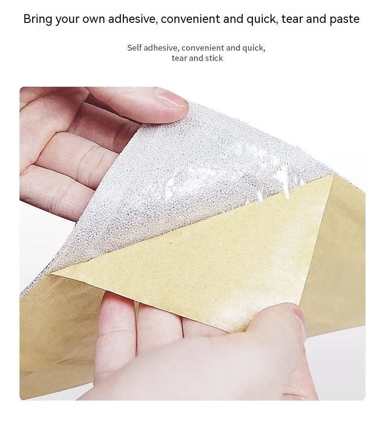 3D стикер на стену самоклеящийся водонепроницаемый дизайн кирпичный узор