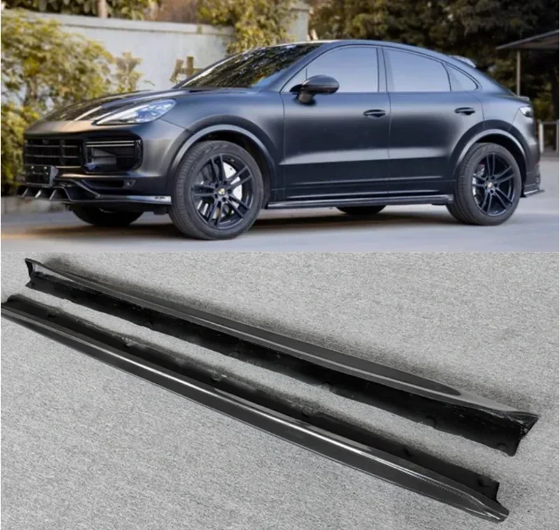 Боковые удлинители из настоящего углеродного волокна комплект губной крышки для