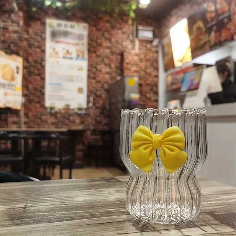 Прозрачные Кофейные Стаканы Для Кофе С Молоком Боросиликатные Термостойкие