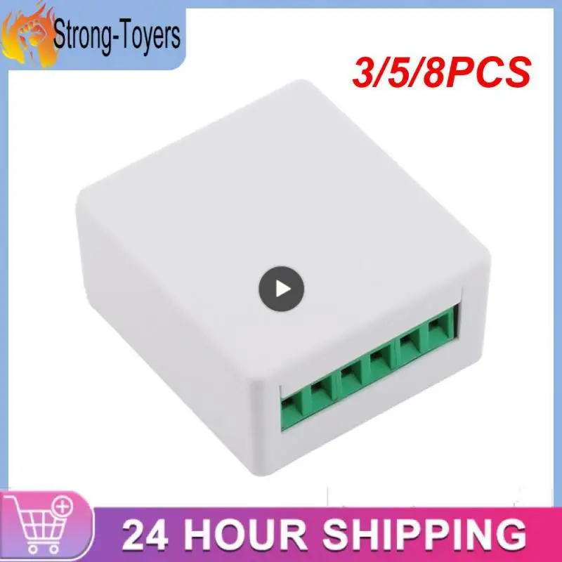 

3/5/8PCS Ac100-240v Touch Wall Switch Homekit Light Switches 16a Voice Control Wifi Smart Switch Smart Home Mini Breaker Module