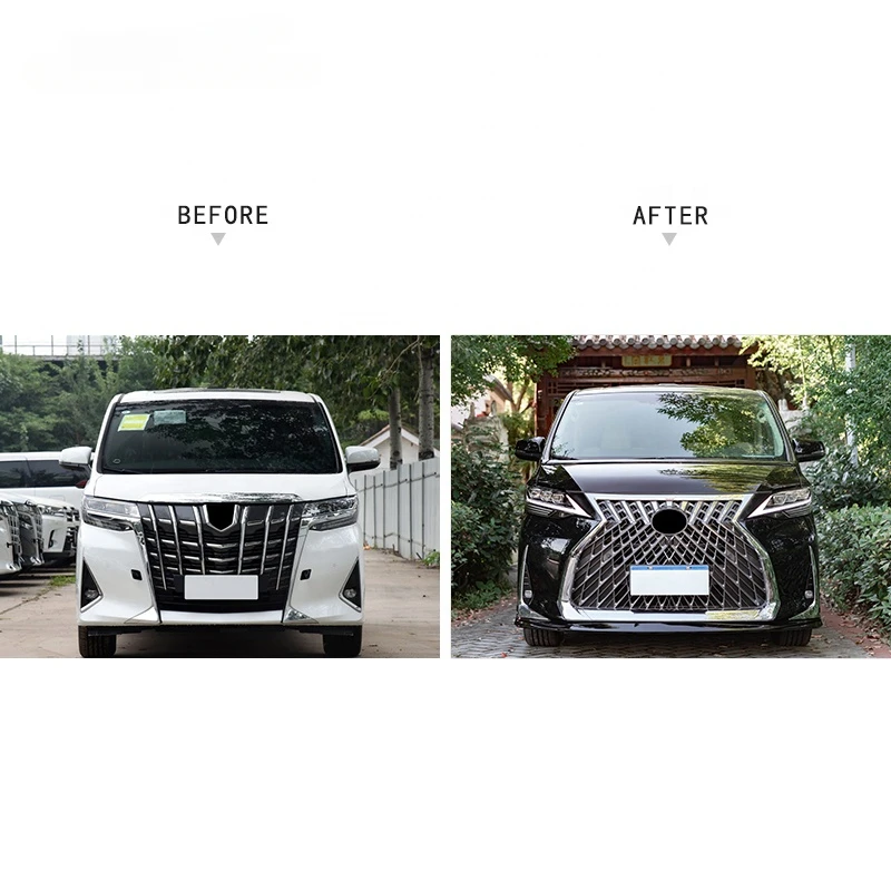 Комплект для модернизации кузова Alphard To LM 20 Toyota Facelift модель бампера комплект