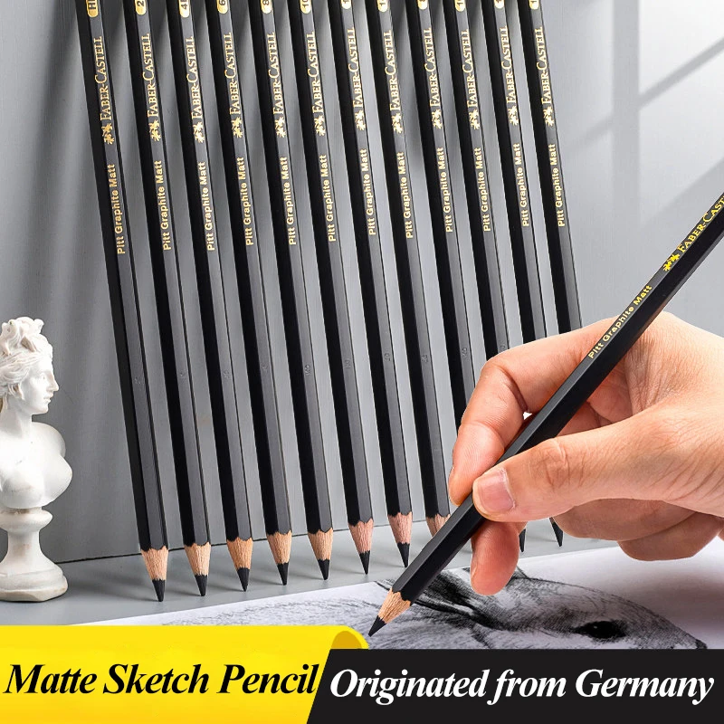 Art Graphite Pencils For Painting Writing Shading Sketch Black Lead Design Pencils Supplies