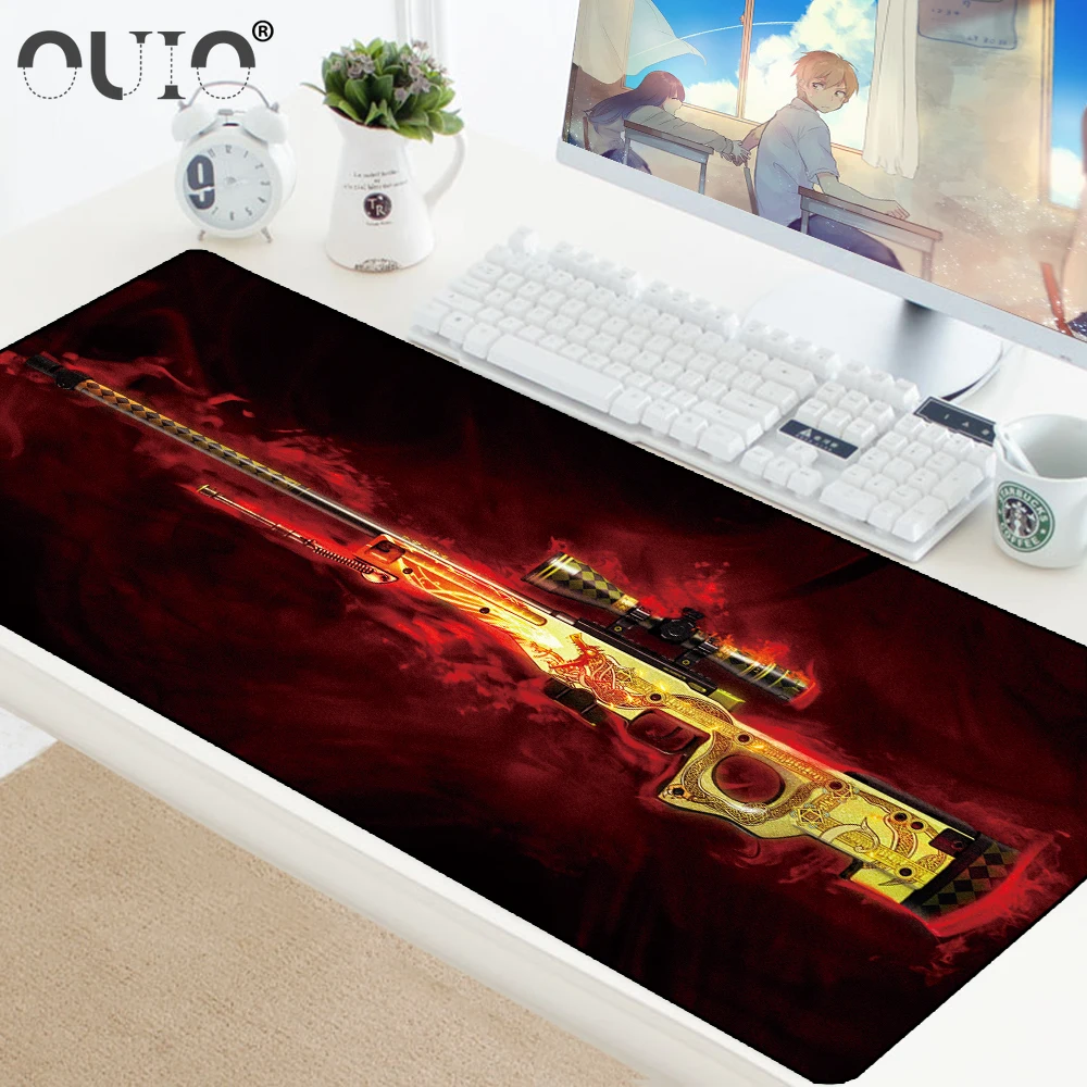 

CSGO Large Game Mouse Pad Mat Laptop Gaming Mousepad XL Anti-slip Rubber Grande Gamer Mouse Pad Fashion Office Desk Computer Pad