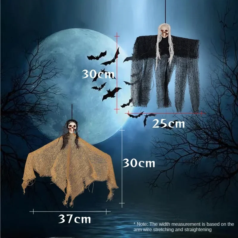 Украшения для Хэллоуина с привидениями маленькие подвесные призраки украшения