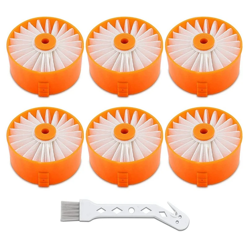 

6 Pack Vacuum Replacement Filters For Black Decker BSV2020G BSV2020P Powerseries Extreme Cordless Stick Vacuum Cleaner