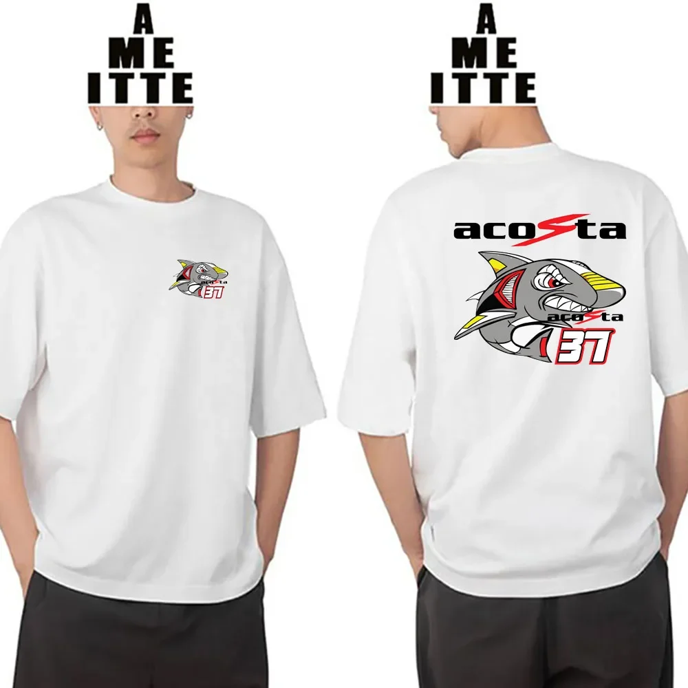 Футболка мужская летняя с коротким рукавом и принтом акулы 37 дюймов