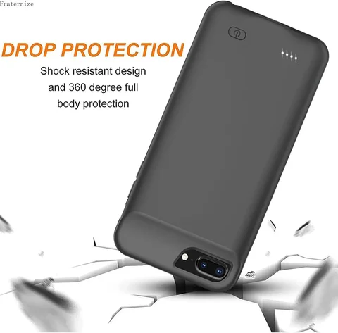 Чехол-аккумулятор для iPhone 8 Plus/7 Plus/6s Plus/6 Plus, чехлы для зарядного устройства для мобильных телефонов, портативный внешний аккумулятор, расширенный чехол для зарядного устройства