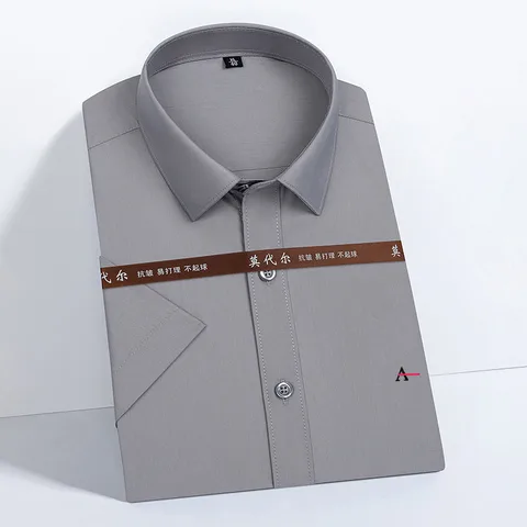 Nova 2022 camisa Blusa casual slim fit em fiber de bambu masculina e feminina, camisa longa masculina, blusa social