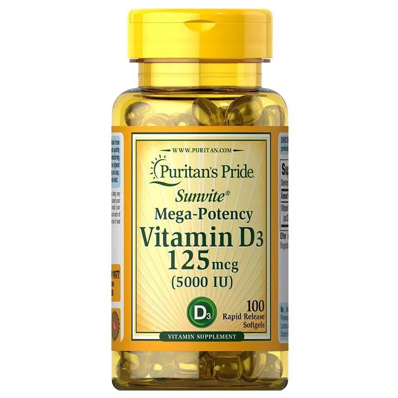

Мега-потенция VD3 витамин D3 125 мг * 100 шт