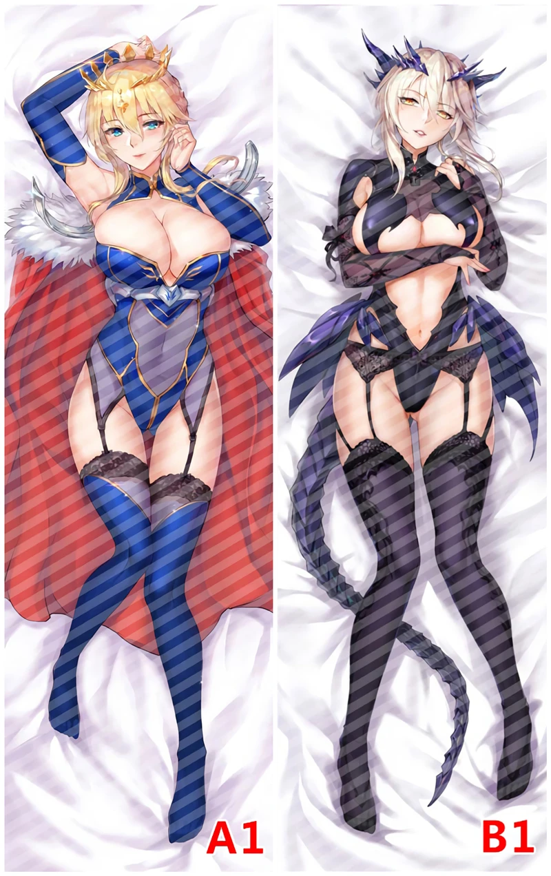 

Dakimakura Anime Altria Pendragon Alter（Fate Grand Order）FGO Double-sided Print Life-size Body Pillow Cover