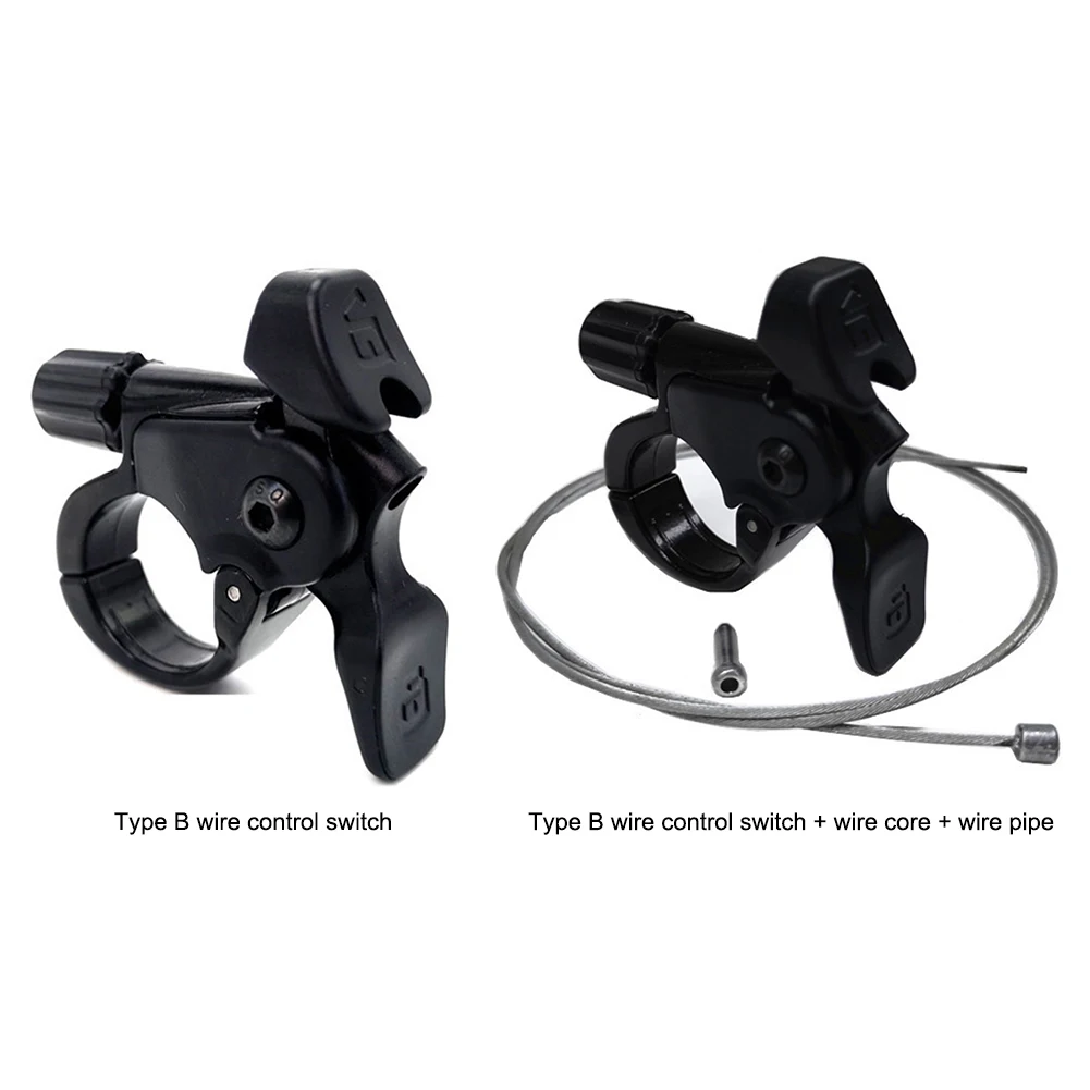 

Remote Lockout Wire Control Lever Mountain MTB Bike Suspension Front Fork Controller Switch Bicycle Accessories for 22.2mm