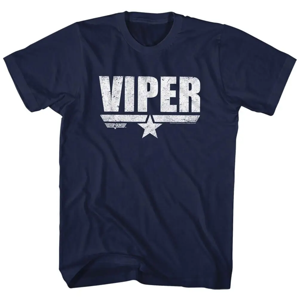 Мужская футболка Top Gun Film F14 Hunter Pilot Viper с логотипом и именем