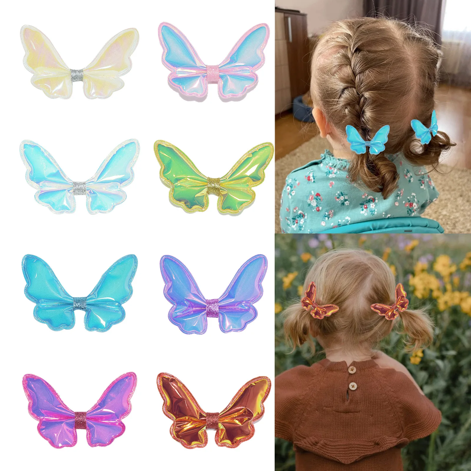 

2 шт./набор, детские заколки для волос