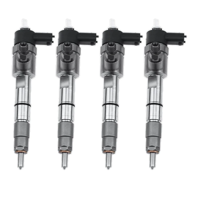 

4PCS New -Diesel Common Rail Fuel Injector 0445110291 / 1112010-55D For BAW Fenix FAW CA4DC