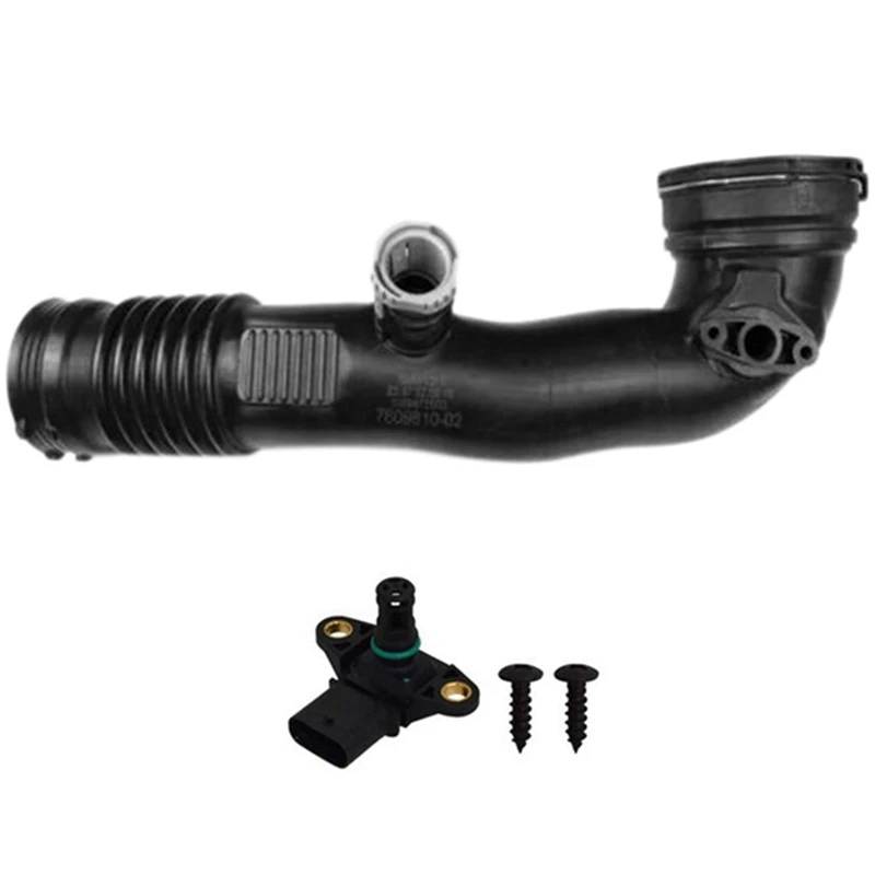 

13717609810 Turbocharged Tube Air Pipe With Sensor For BMW 7 Series X6 F01 F02 E71 Intake Hose Inlet Air Guide Tube