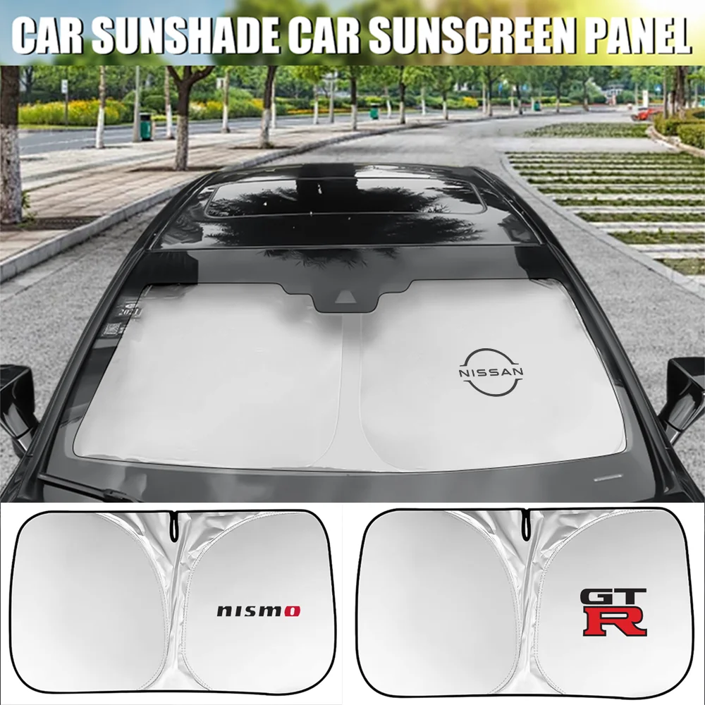 Автомобильный солнцезащитный козырек на лобовое стекло УФ-защитный для Nissan Nismo GTR