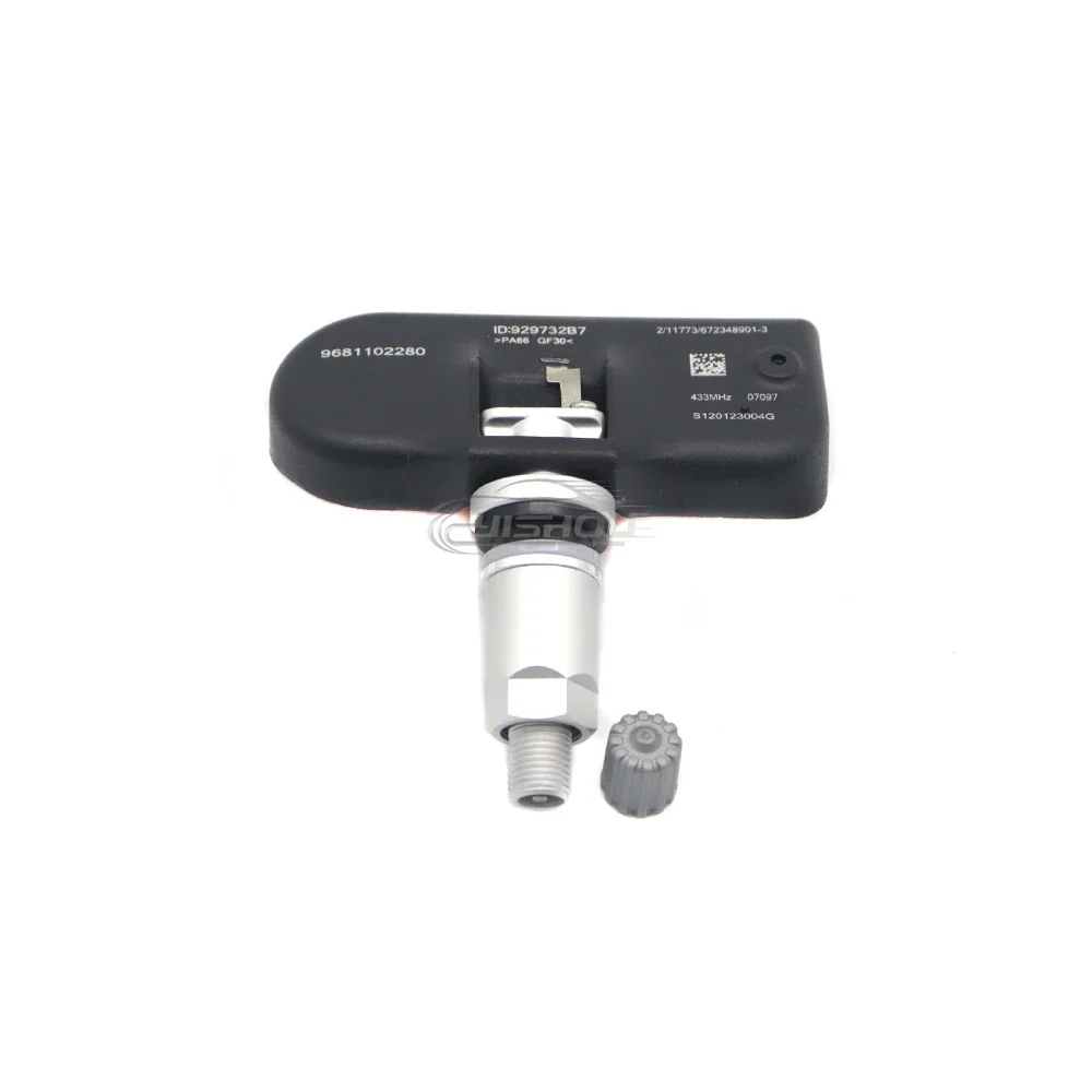433 МГц 9681102280 Автомобильный датчик давления в шинах TPMS для Peugeot 207 307 407 508 607 Citroen C4 C5 C6