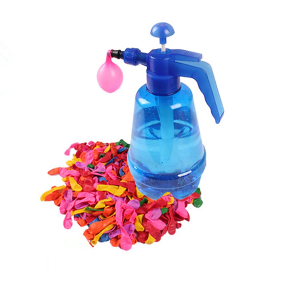 

Portable Air Water Bomb Balloon Pump with 500 pcs Balloons for Kids Party Outdoor