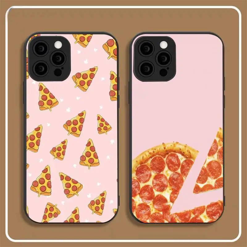 

Food Pizza Funny Phone Case For Iphone 7 8 Plus X Xr Xs 11 12 13 Se2020 Mini Mobile Iphones 14 Pro Max Case