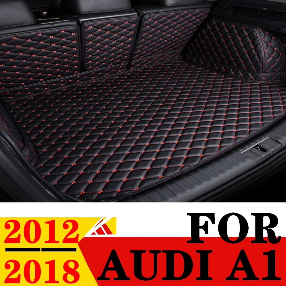 

Коврик для багажника автомобиля для AUDI A1 2012 2013-2018, для любой погоды, XPE, кожаный, под заказ, задний Чехол для груза, коврик, подкладка для багажника