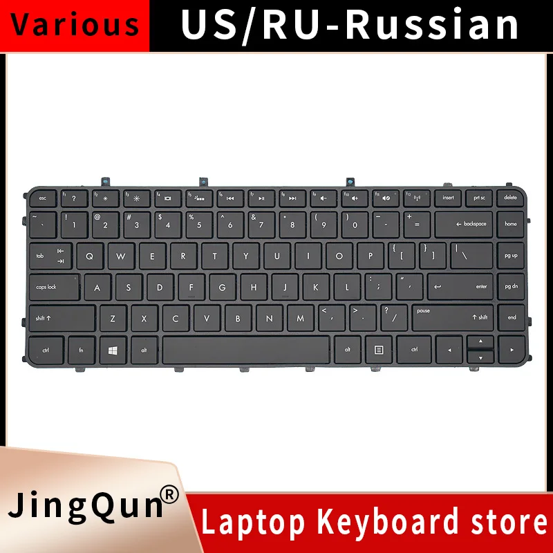 Фото Новая американская русская клавиатура для ноутбуков HP ENVY Sleekbook 4-1000, 6-1000, ENVY4, ENVY6, 1005, 1024, 1236tx, 1015, 1214TX, TPN-C102, TPN-C103 №1