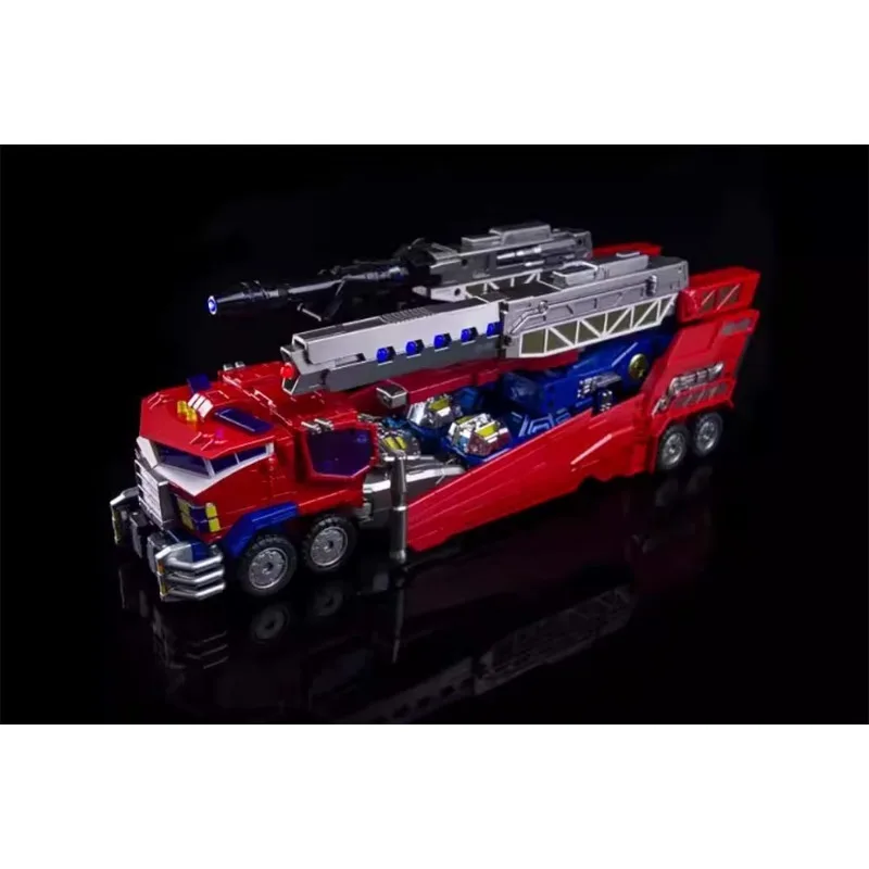 Новинка в наличии Transform Robot Toy and Roll Out TR-02A Commander of Star OP Galaxy Convoy Metallic Ver. Фигурка