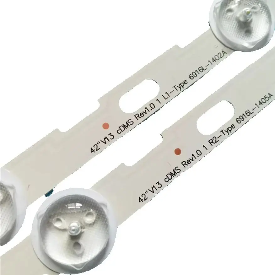 

10 шт. светодиодная лента для подсветки телевизора 42LN5200 42LN5300 42LN5204 AGF 78379401 6916L-1402A1403A 1404A 1405A LC420DUE SF R5