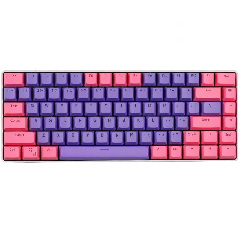 82 Key Layout PBT Mechanical Keyboard Keycap OEM For AK33/Kananic 82/ RACE 2 Kayout Special Supplementary