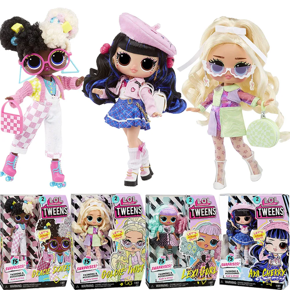 

LOL Surprise Tweens OMG Series 2 Fashion Princess Doll Oiginal Kawaii Cartoon Cute Anime Figure Toys For Girls Birthday Gifts