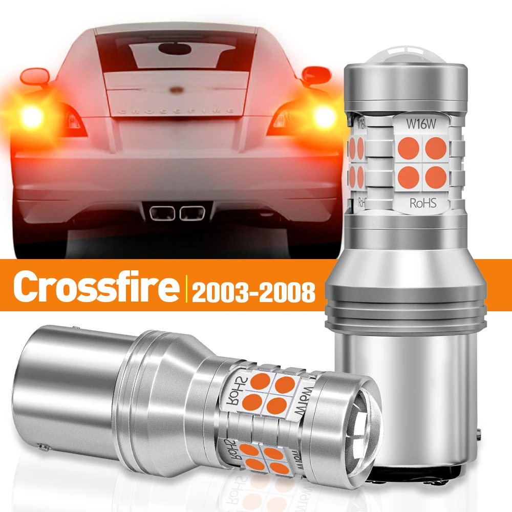 

2pcs LED Brake Light For Chrysler Crossfire 2003-2008 2004 2005 2006 2007 Accessories Canbus Lamp