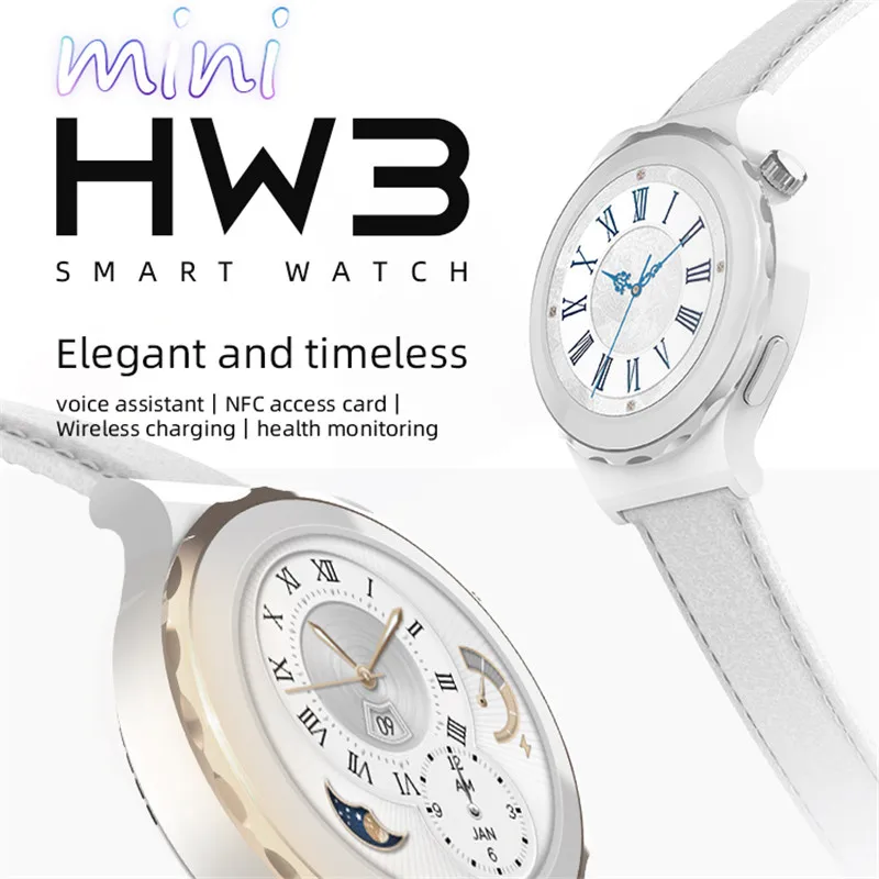 Фото Женские Смарт-часы HW3 2022 дюйма с поддержкой NFC и Bluetooth №4