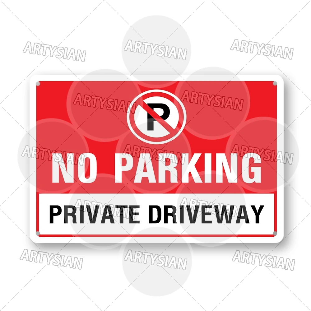 

Металлический знак "No Parking" Mises