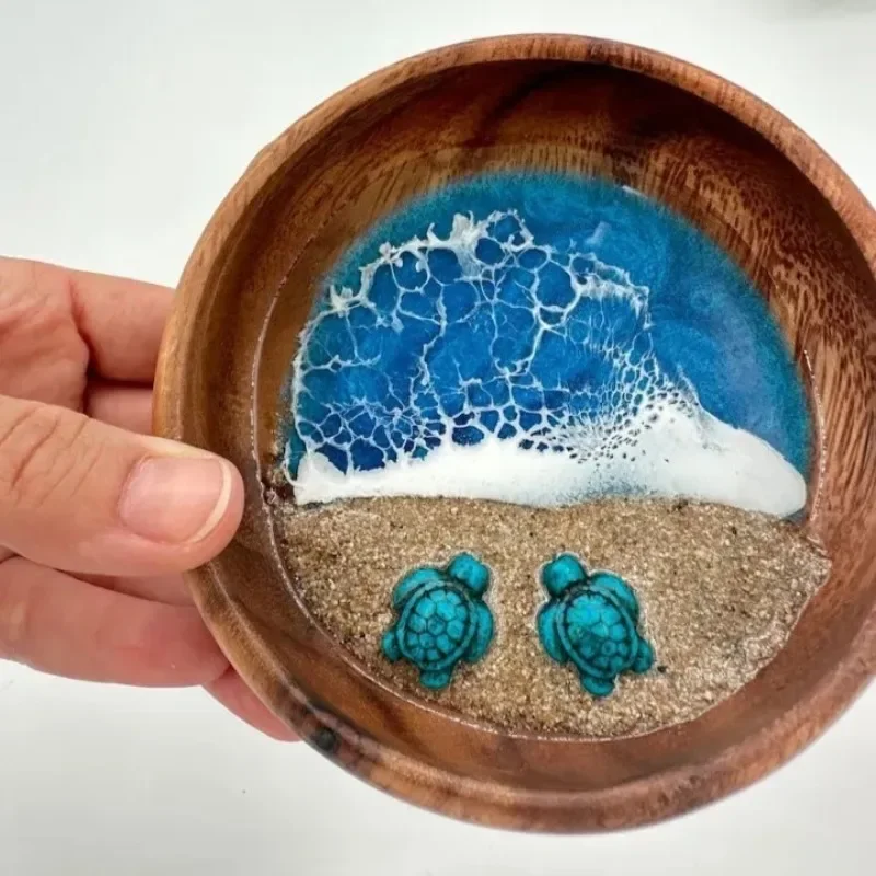Креативные пляжные микро-мир аксессуары для украшения дома Океанский мир миска