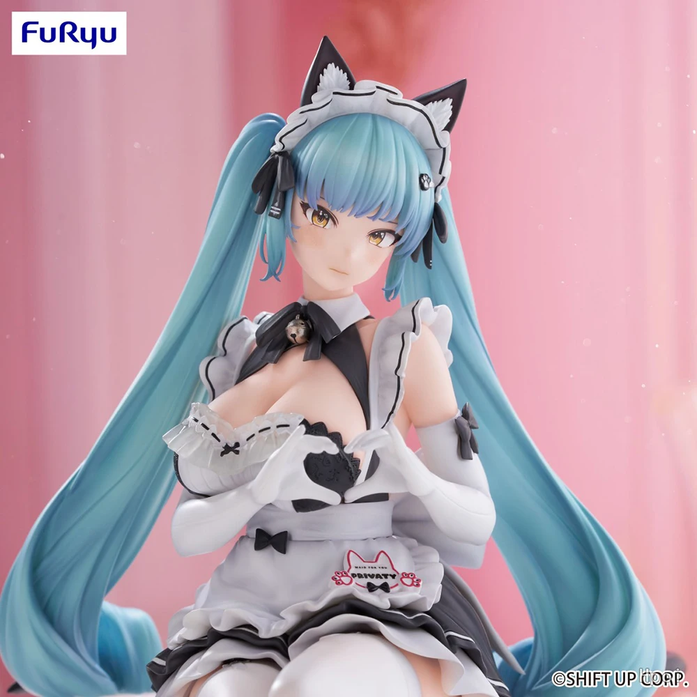 Фото Оригинальная фигурка FuRyu Goddess of Victory: NIKKE Privaty Unkind Maid Noodle Stopper, коллекционный подарок, новинка 2026 года, в наличии №3