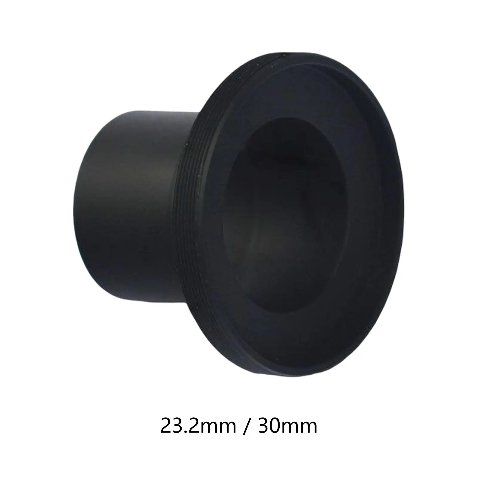 

1 шт. кольцевой адаптер для микроскопа фитинги компактный прочный черный металлический прочный практичный Трубчатый Адаптер для телескопа ...