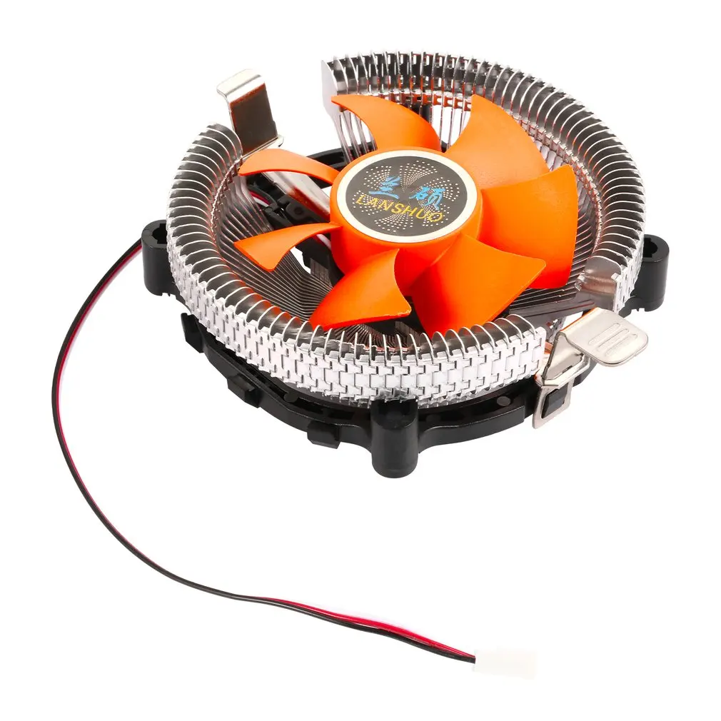 

Long Life Super Quiet CPU for PC Cooler Cooling Fan Heatsink for Intel LGA775 1155 AMD AM2 AM3 754