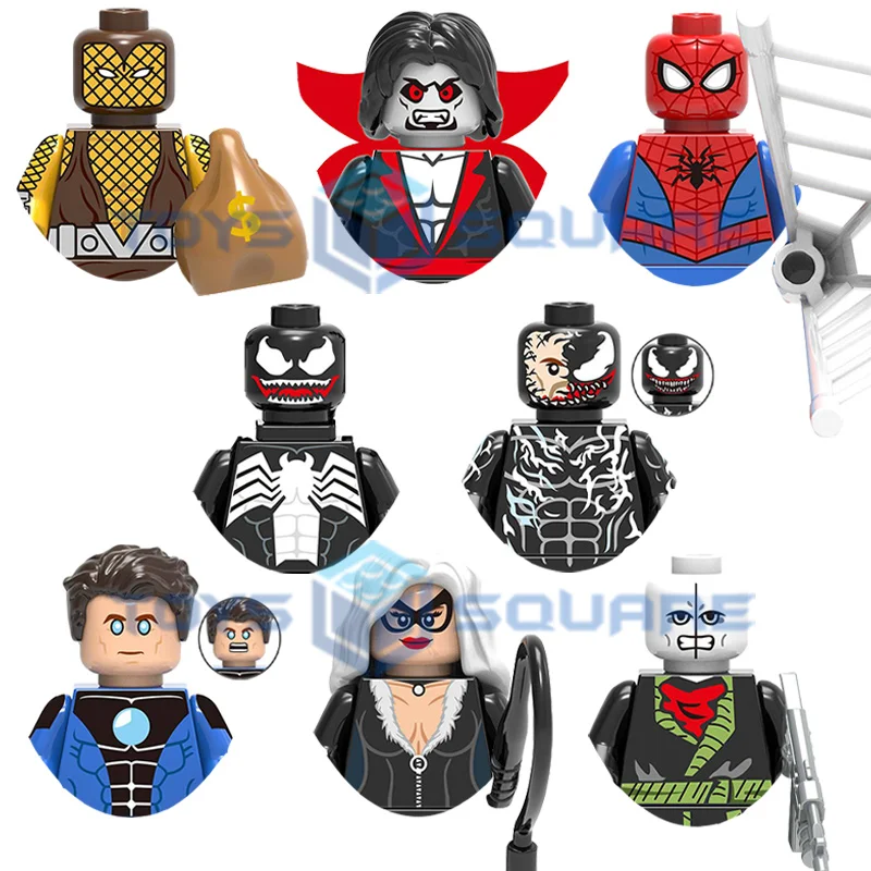 Черный кот шокер хамелеон гидро мужчина стиль морбий живая модель вампира