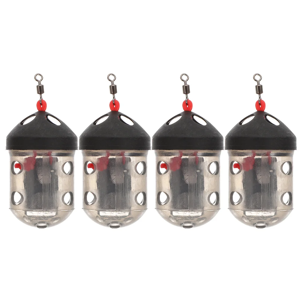 

4Pcs Fishing Bait Trap Cages Fishing Trap Basket Lure Holders Fishing Gear