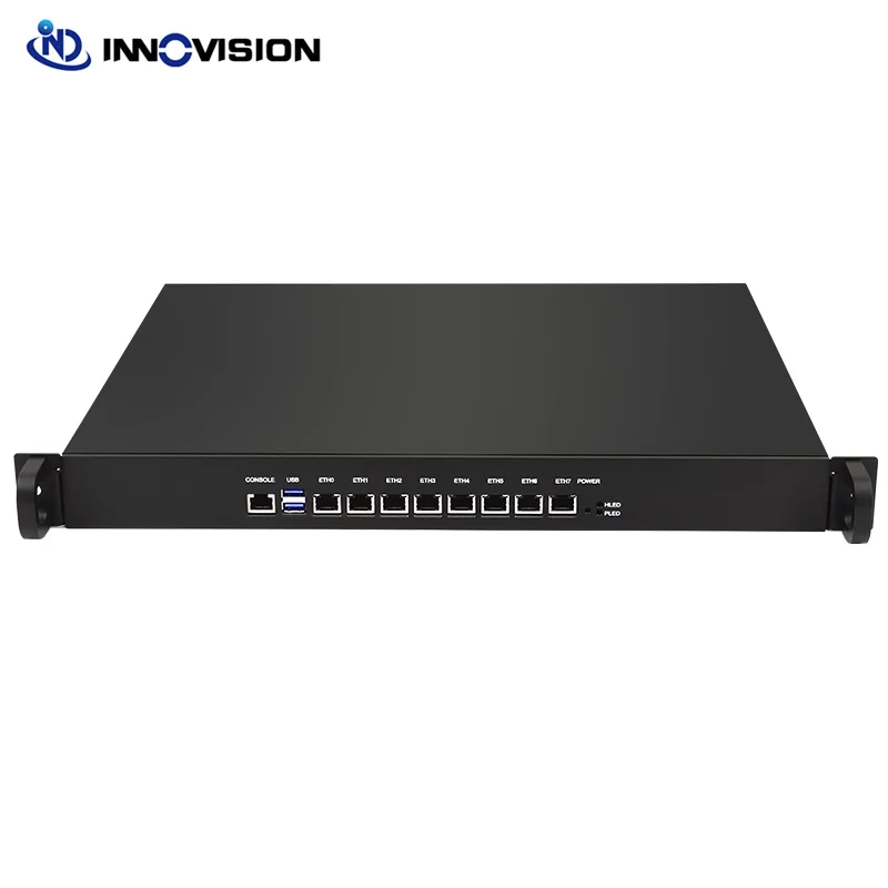6GBe/6 * RJ45 Gbe LAN стеллаж 1U Pfsnese брандмауэр сервер Barebone с поддержкой i3/i5 i7 процессор 2 SFP