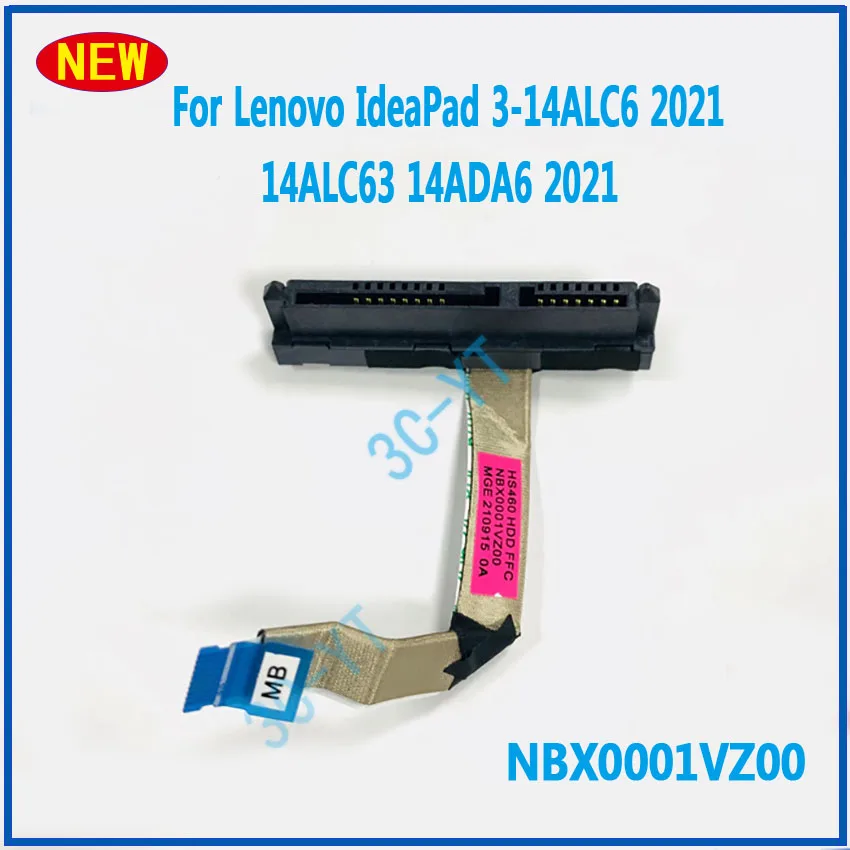 

1-10PCS SATA Hard Drive HDD Connector Flex Cable For Lenovo IdeaPad 3-14ALC6 14IL6 14ALC63 14ADA6 2021 nbx0001VZ00