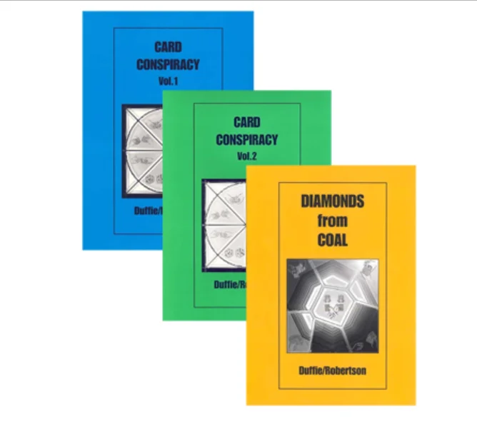 

The Duffie/Robertson Trilogy (Card Conspiracy Vol. 1 and 2) By Peter Duffie and Robin Robertson (PDF) -MAGIC TRICKS