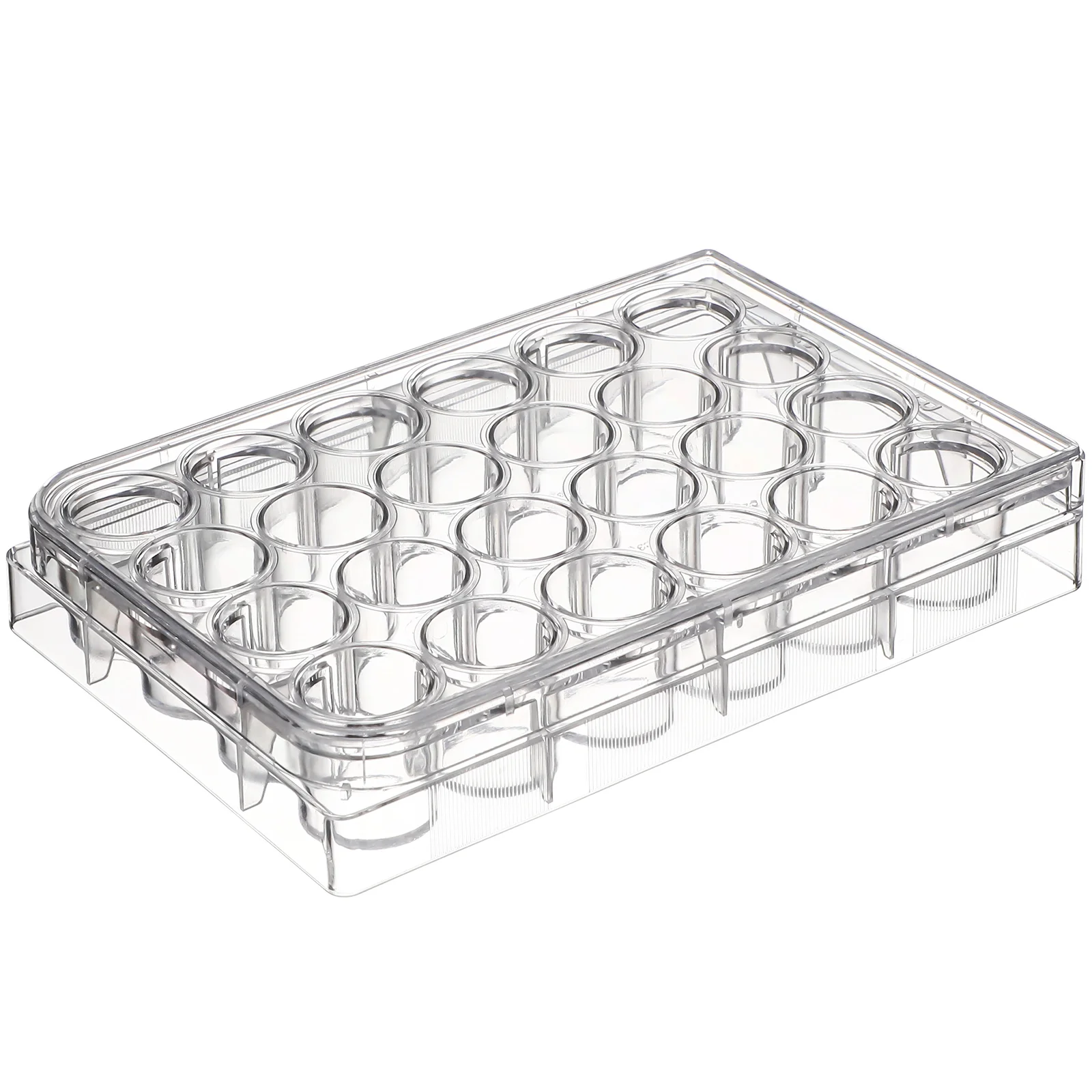 

10pcs Plastic Premium Culture Plate 24 Well Cell Culture Plate for