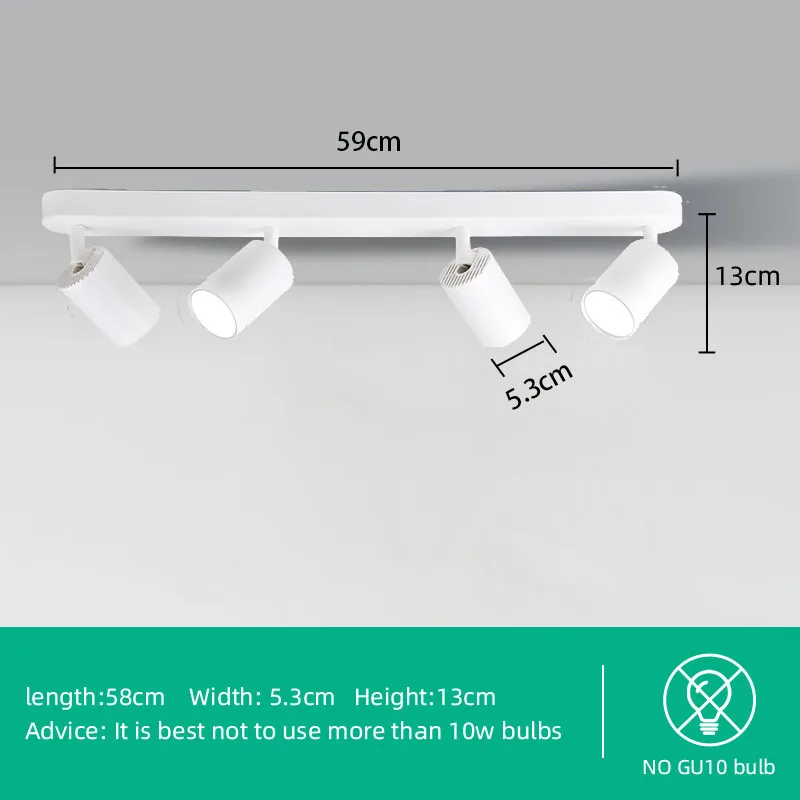 

Потолочный светильник CANMEIJIA, черный, алюминий