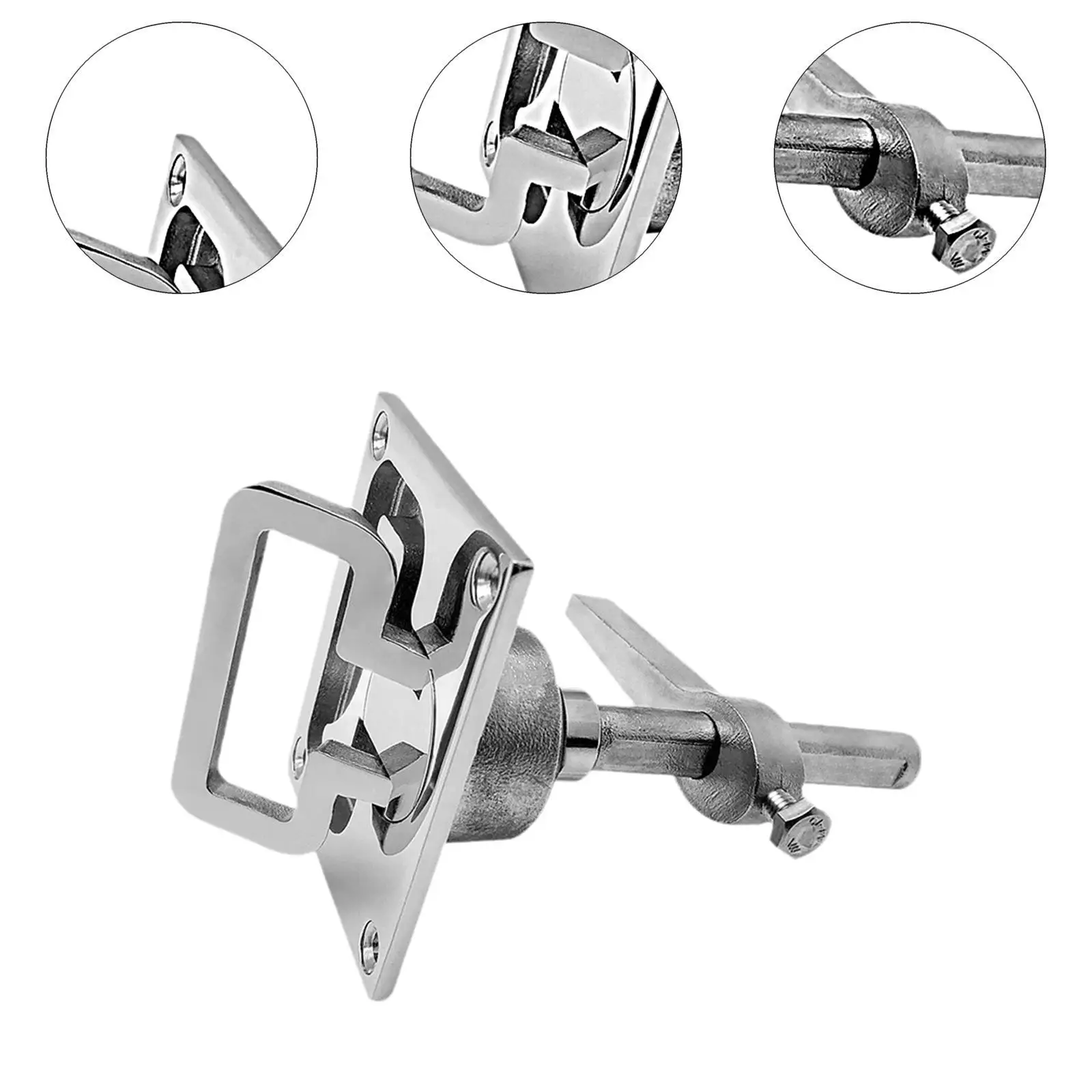 Напольный замок для лодки подъемная ручка напольная пряжка из нержавеющей стали