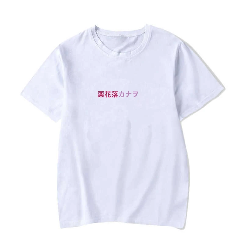 

Футболка с 3D-принтом японских персонажей для мужчин и женщин, Модные свободные топы в стиле унисекс, удобная уличная одежда с коротким рукав...